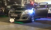 Billede fra scandinavian motor show 2014 med swift klubben 