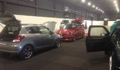 Billede fra scandinavian motor show 2014 med swift klubben 